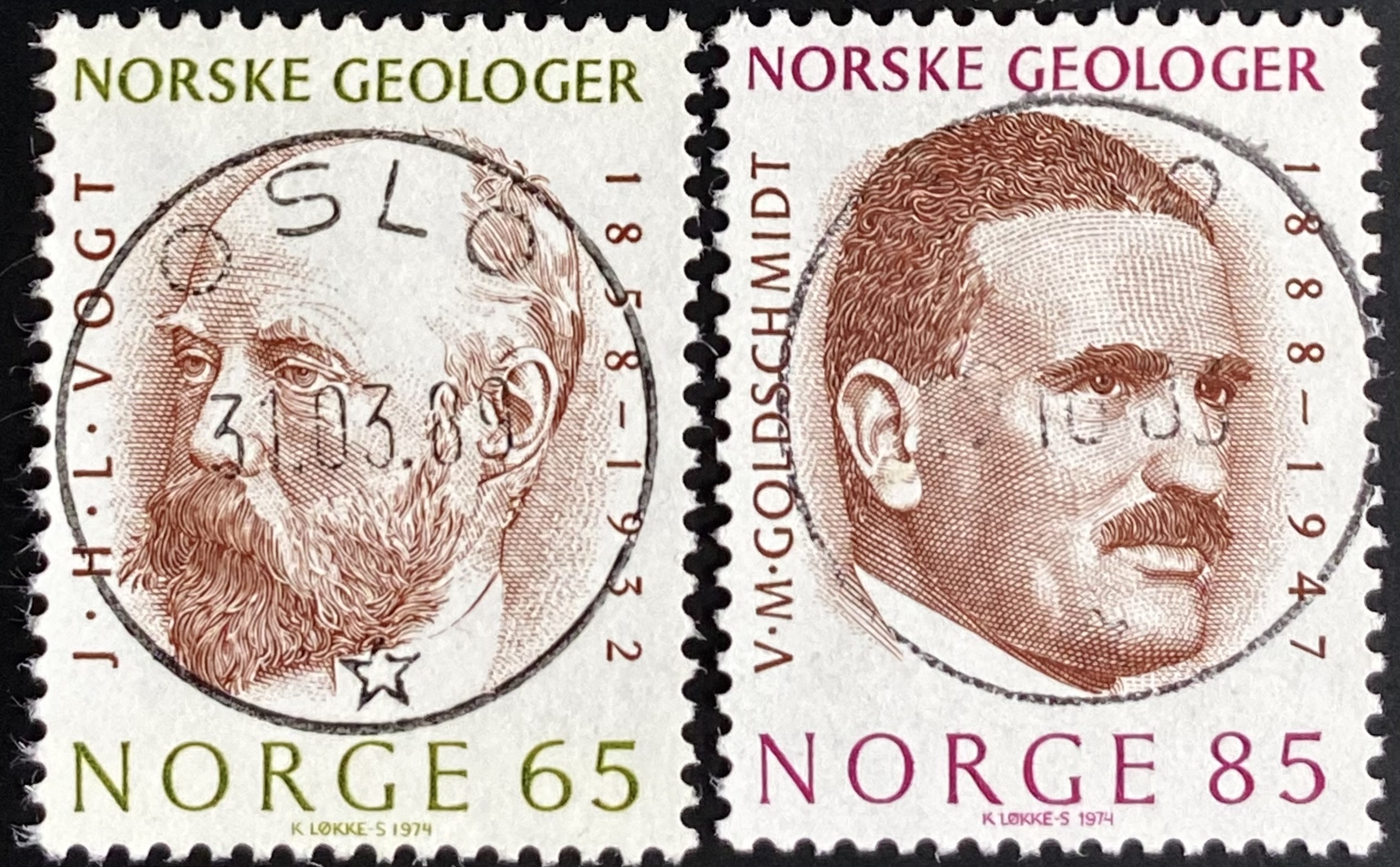 NK 735-736 Oslo 31.03.89/19.10.83