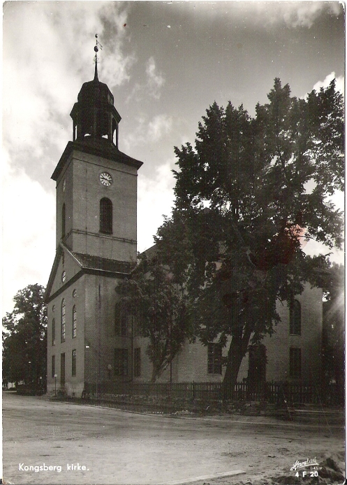 Kongsberg Kirke 1951. Harstad 4 F 20
