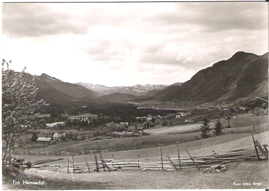 Frå Hemsedal 1955. Norsk arbeide