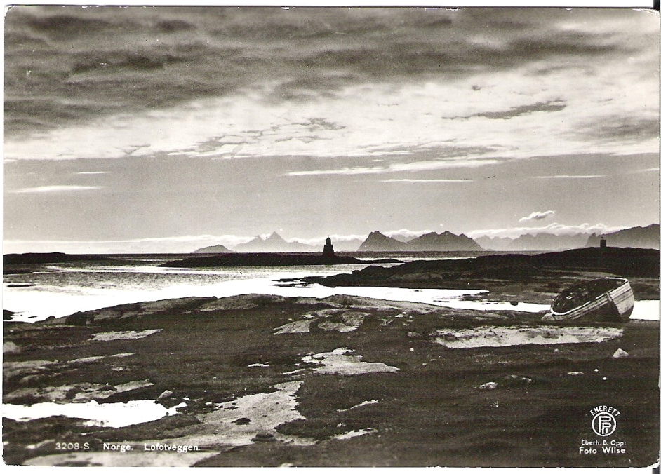 Lofotveggen 1955. B.Oppi 3208 S