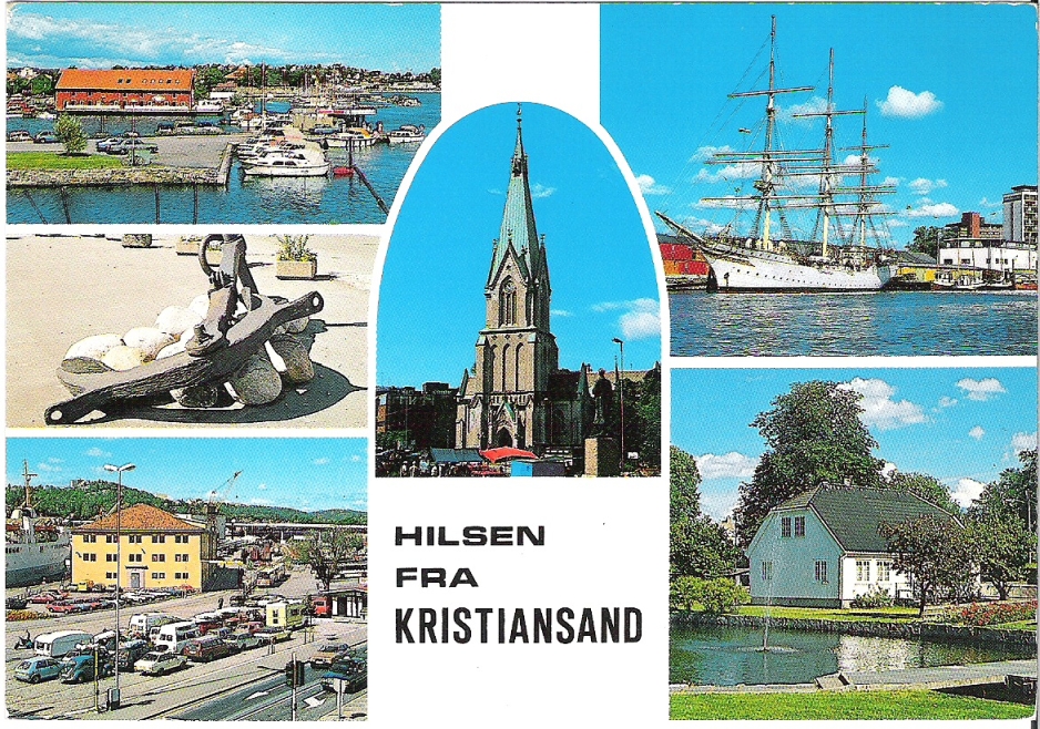 Kristiansand 1985. Kari Cards