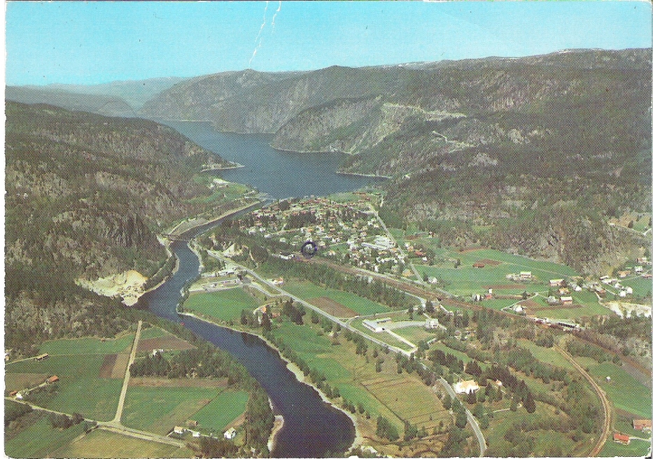 Sira 1995. Norsk Luftfoto