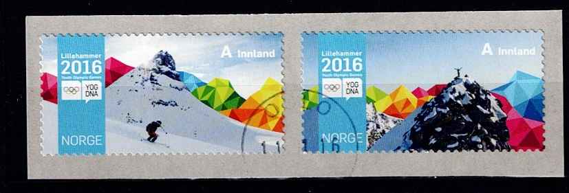 NK 1925-26. PENT STEMPLET. (GULAKTIG BAKPAPIR)