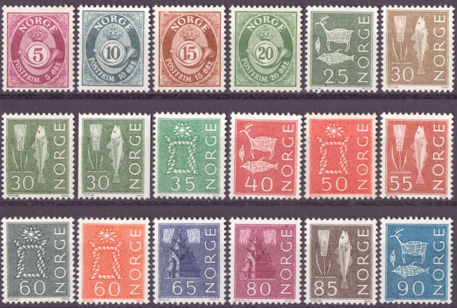 NK 513-29. POSTFRISK** (463,-)