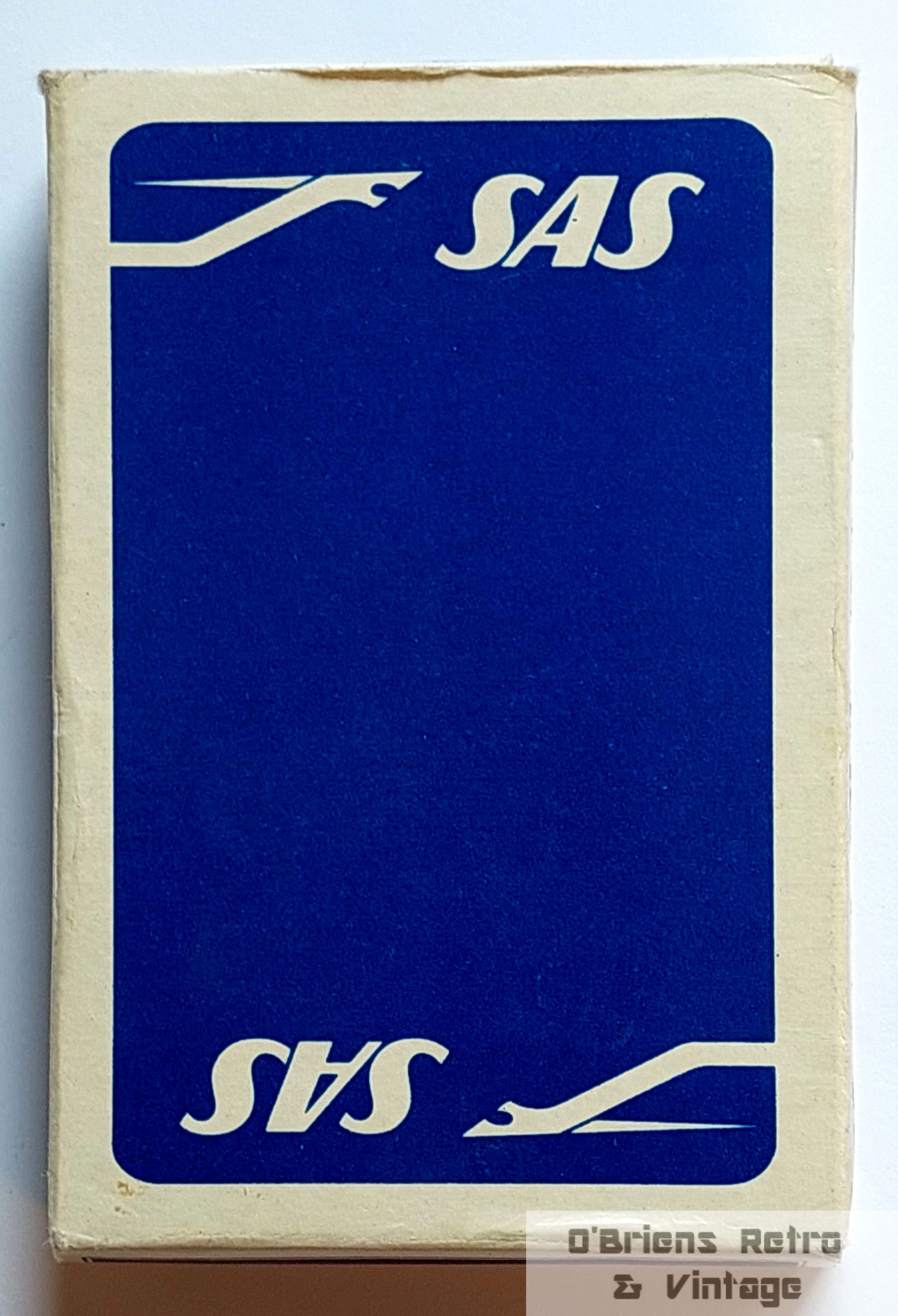 Vintage SAS kortstokk - Reklamekortstokk