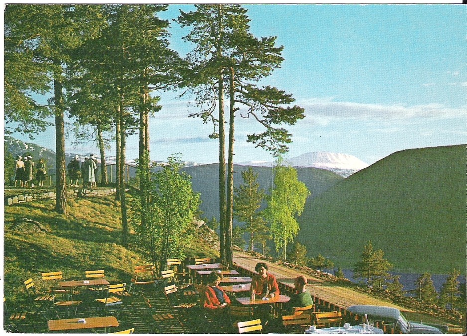 Restaurant Utsikten ca 1962. Mittet 1462/18