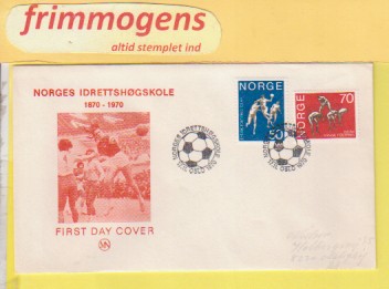 Fysisk fostring, Norge FDC NK 664-65 (48873)