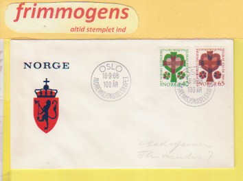 Indremisjonsselskapet, Norge FDC NK 608-09 (48879)