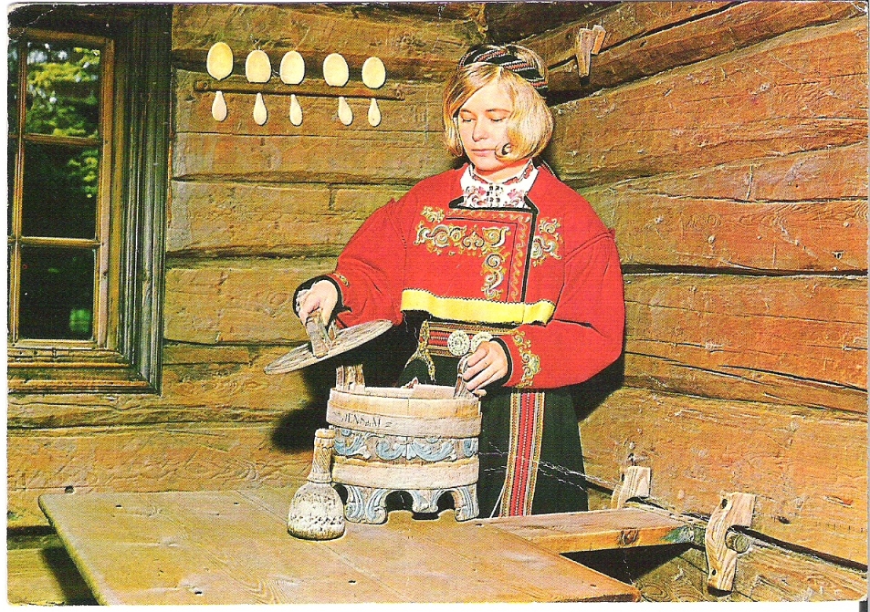 Kvinnebunad fra Aust-Telemark. B.Oppi B-31/11