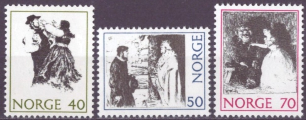 NK 677-79. POSTFRISK** (16,-)