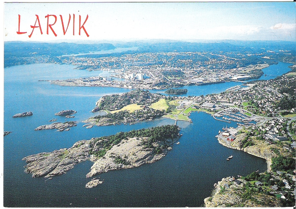 Larvik 1992. Knudsens Fotosenter
