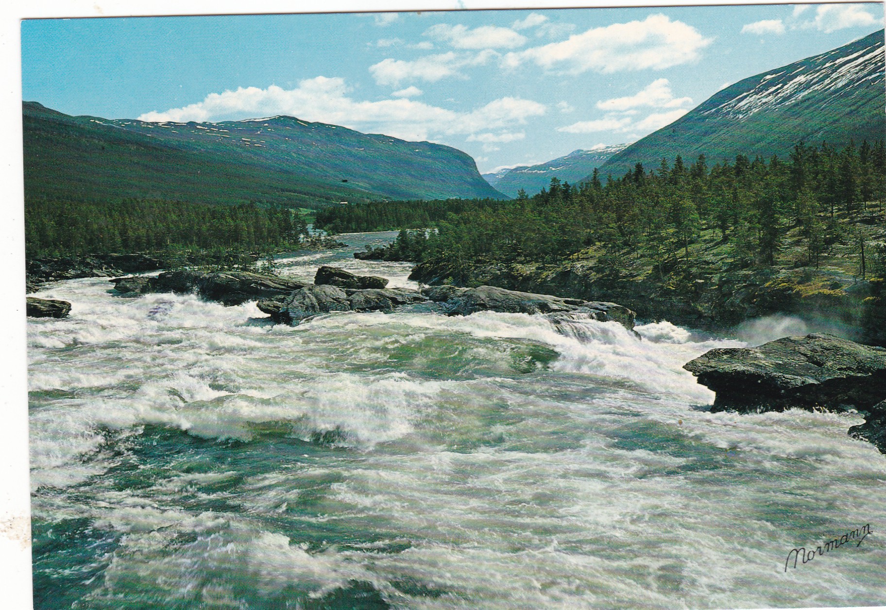 Dønfoss, ruten Lom-Grotli ( Normann G-3-21)