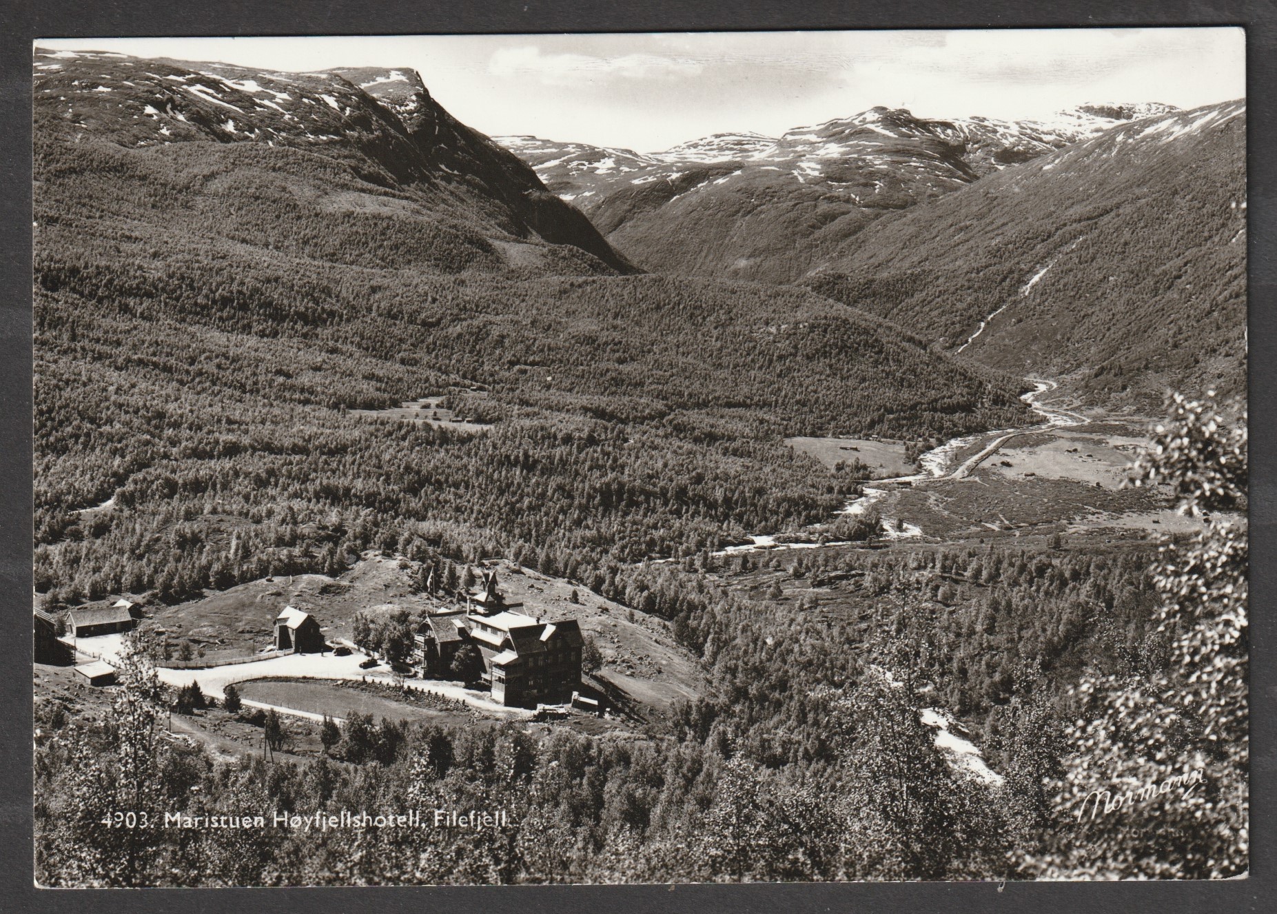 Maristuen Høyfjellshotell. Normann 4903