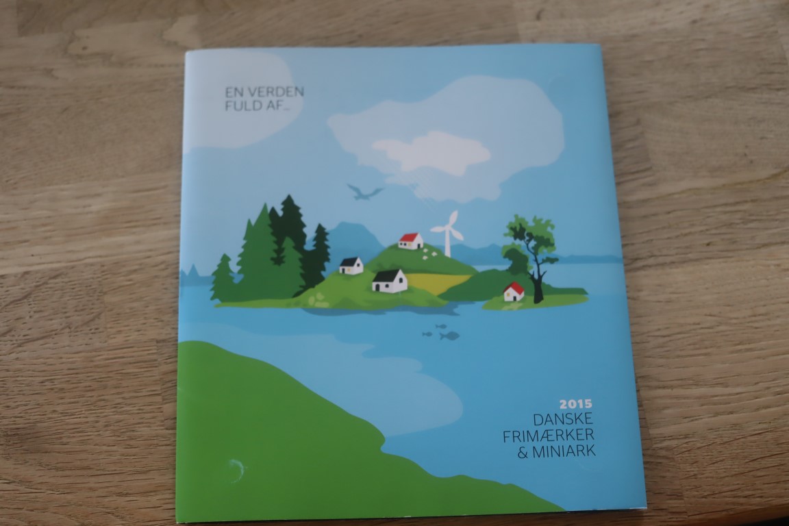 Danske Frimærker og Miniark 2015 - perfekt postfrisk