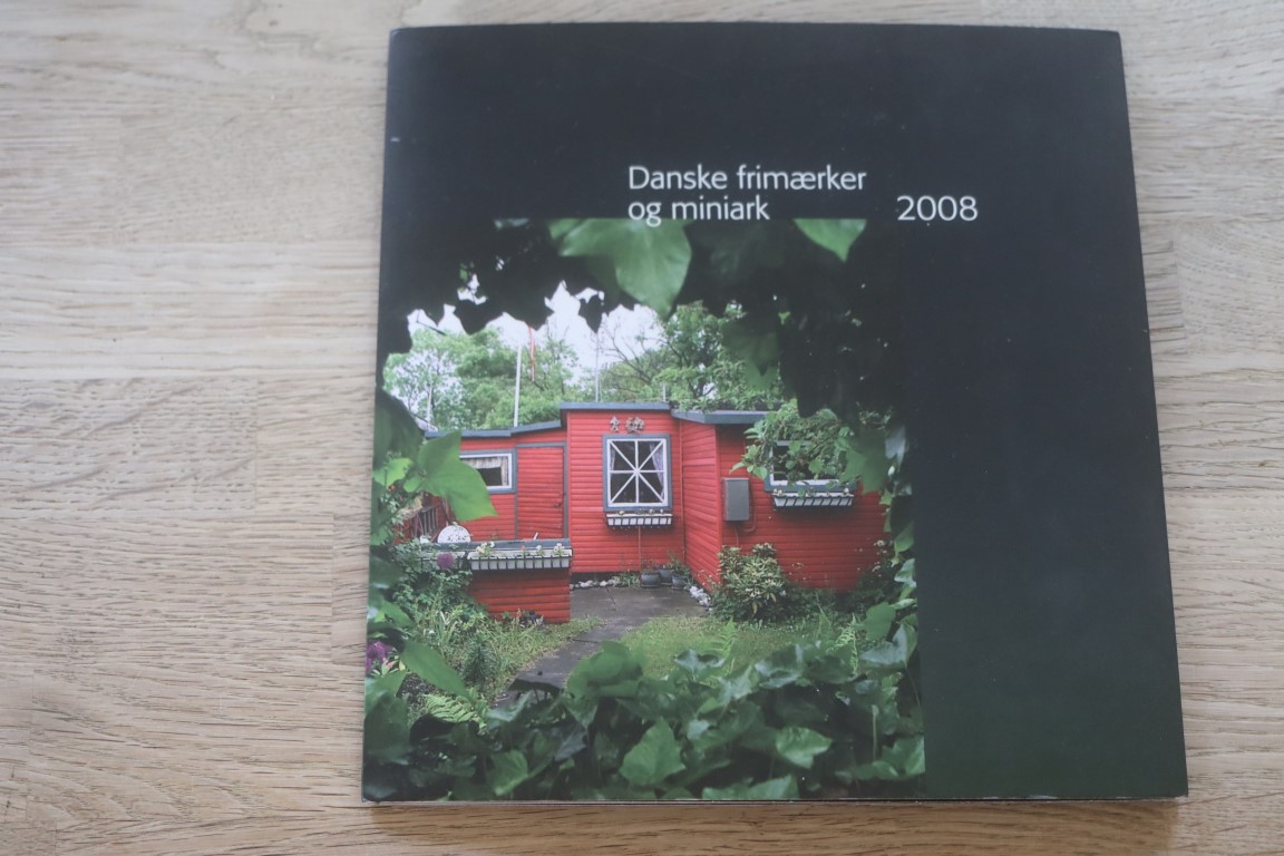 Danske Frimærker og Miniark 2008 - perfekt postfrisk