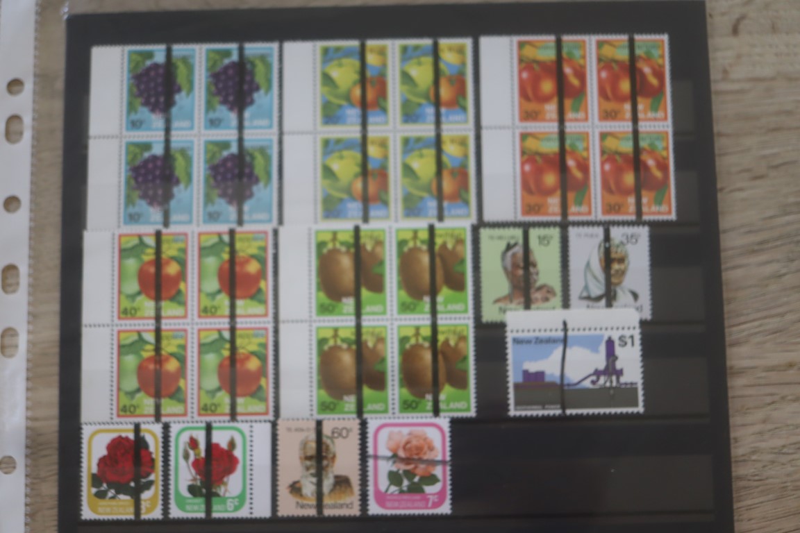 Godt Lot New Zealand - alle postfrisk