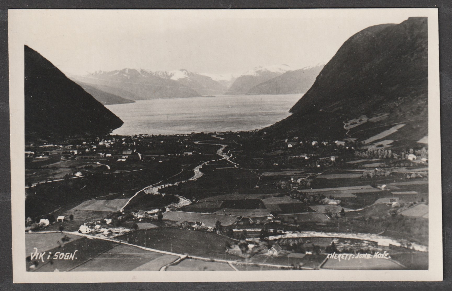 Vik i Sogn. Johs. Hove