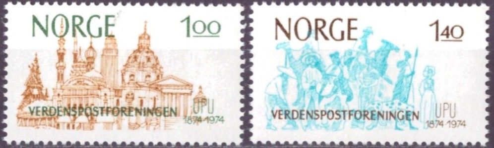 NK 739-40. POSTFRISK**   (16,-)