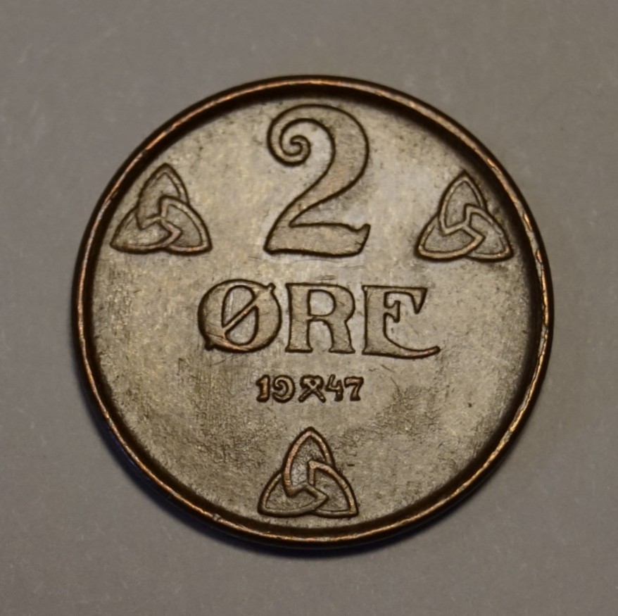 2 øre 1947  (5796)