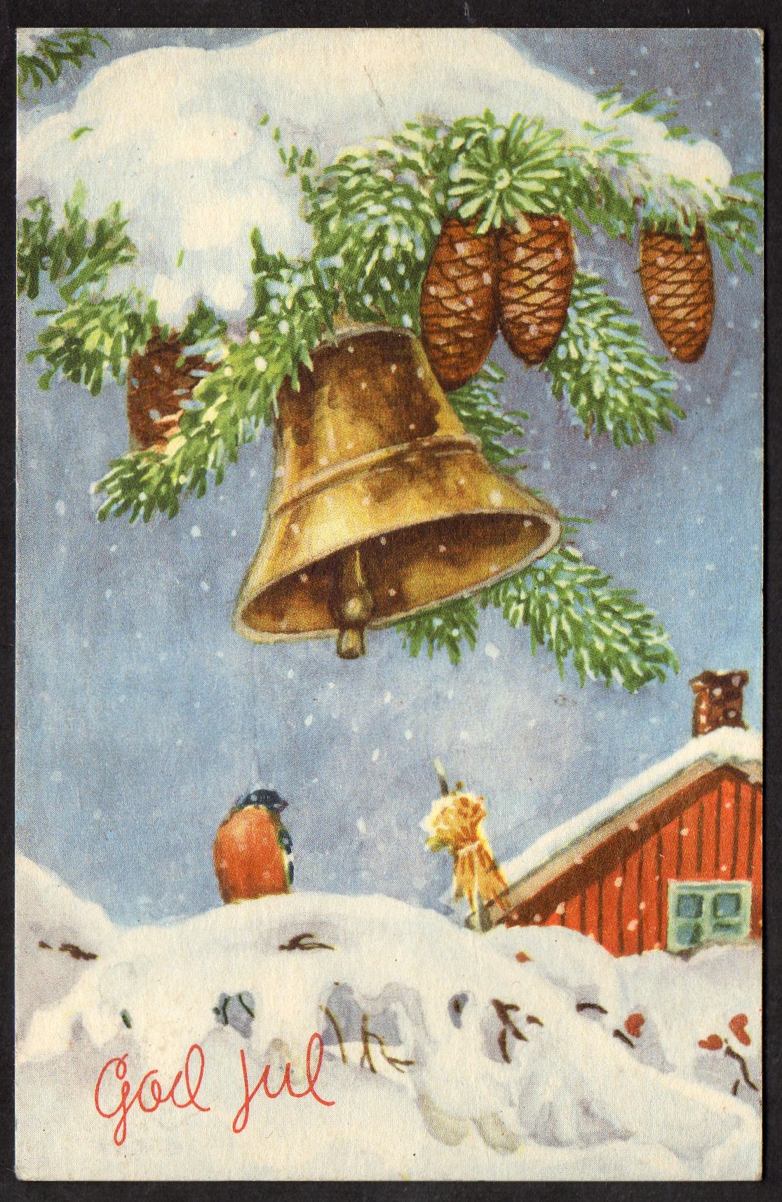 Julekoer Mittet 2 - St Marnardal 1951 -Meget pent kort