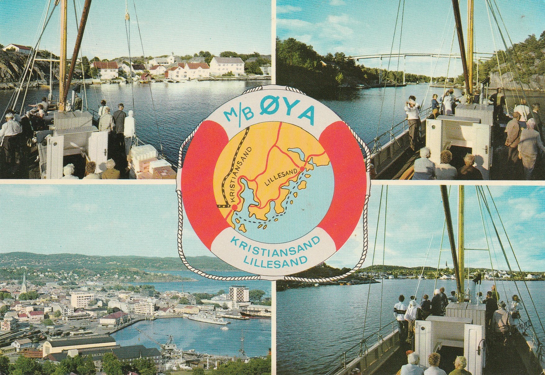 M/B Øya . Kristiansand Lillesand . Normann K-C-43