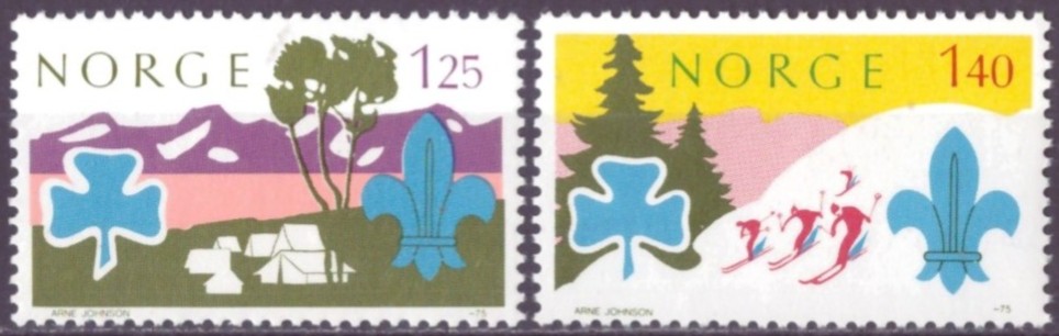 NK 753-54. POSTFRISK**   (17,-)