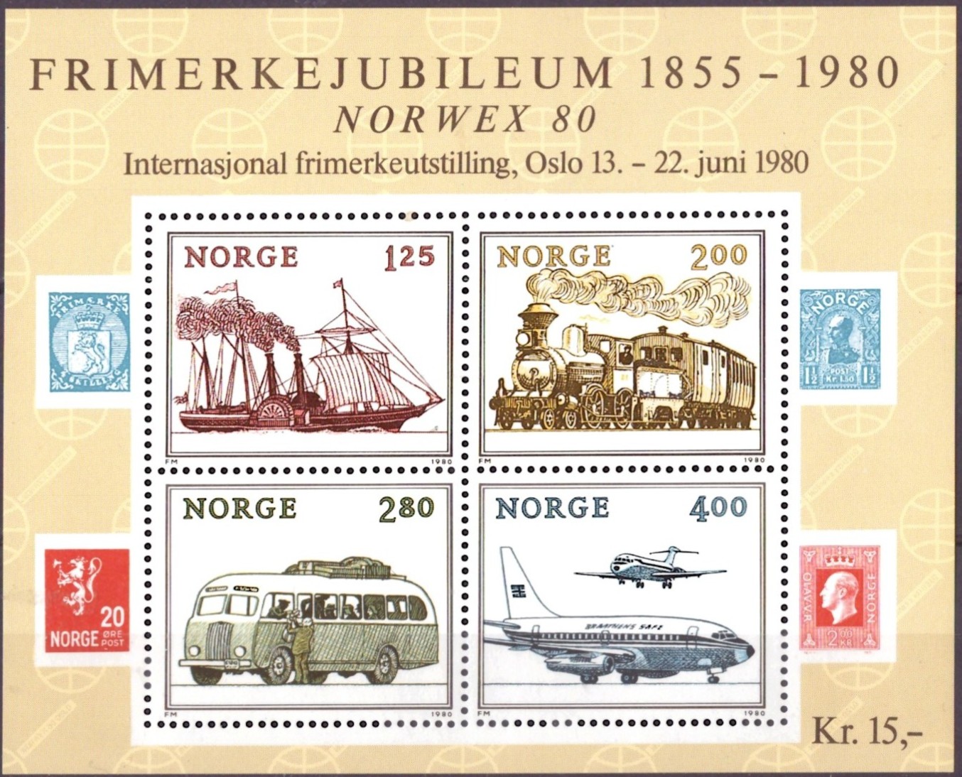 NK 865/68. (Blokk 3) POSTFRISK** (38,-)