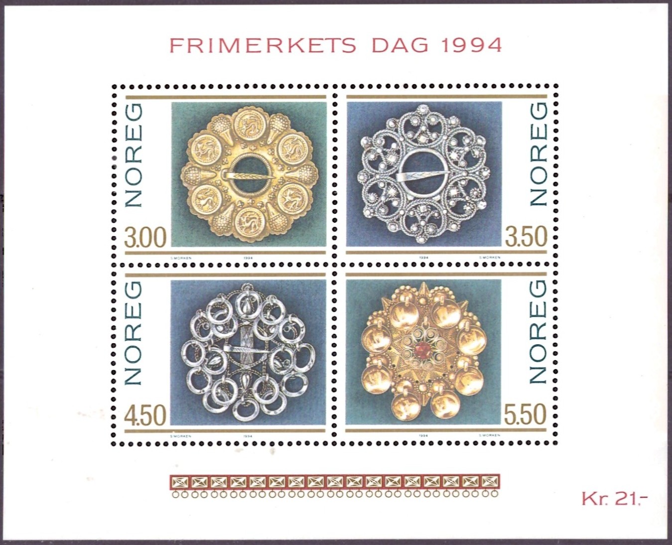 NK 1214/17. (Blokk 20) POSTFRISK**    (75,-)