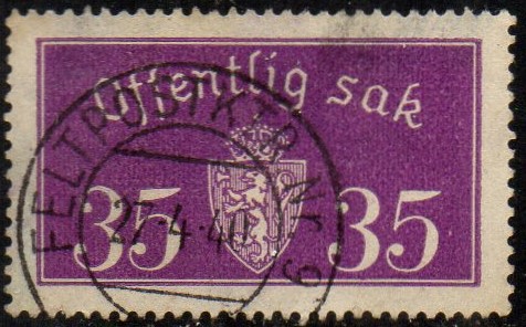 Tj 26 st Feltpostkontor nr 9 - 1940