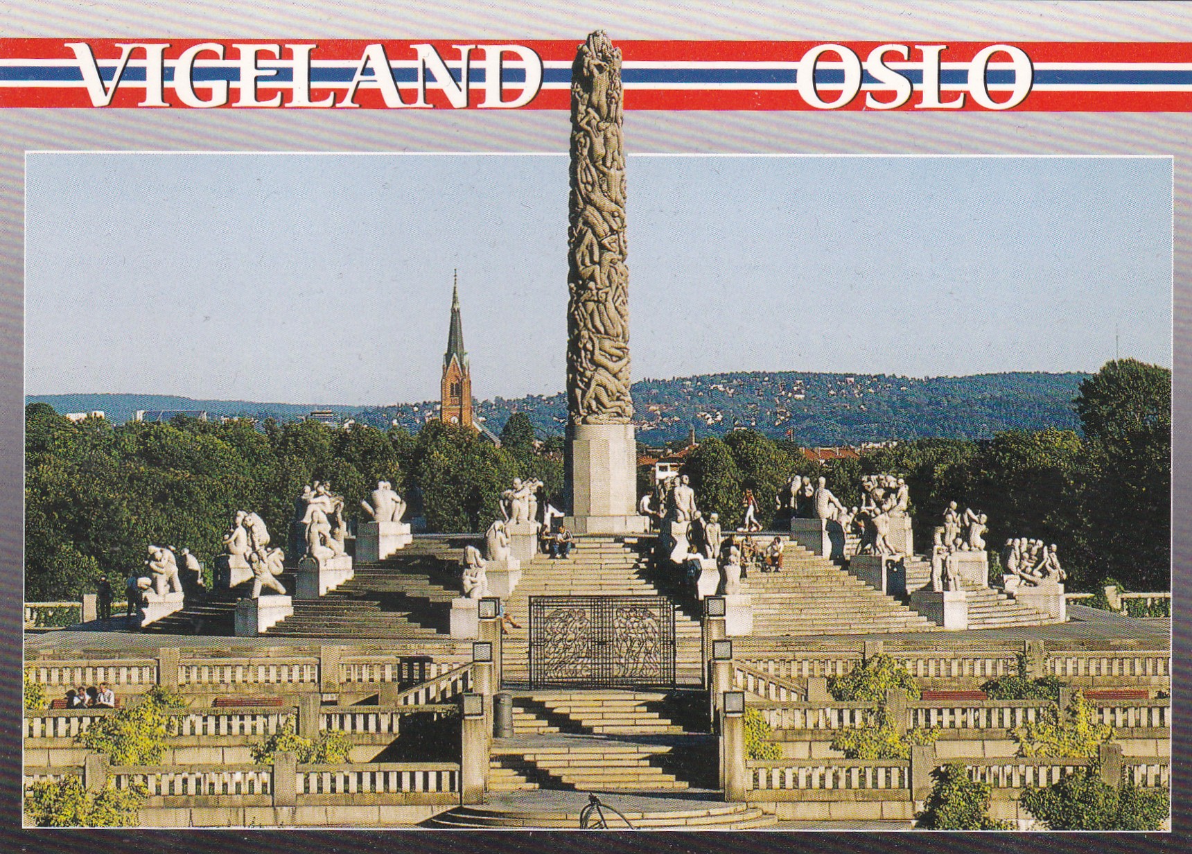 Oslo. Vigelandsparken ( Normann A-690)