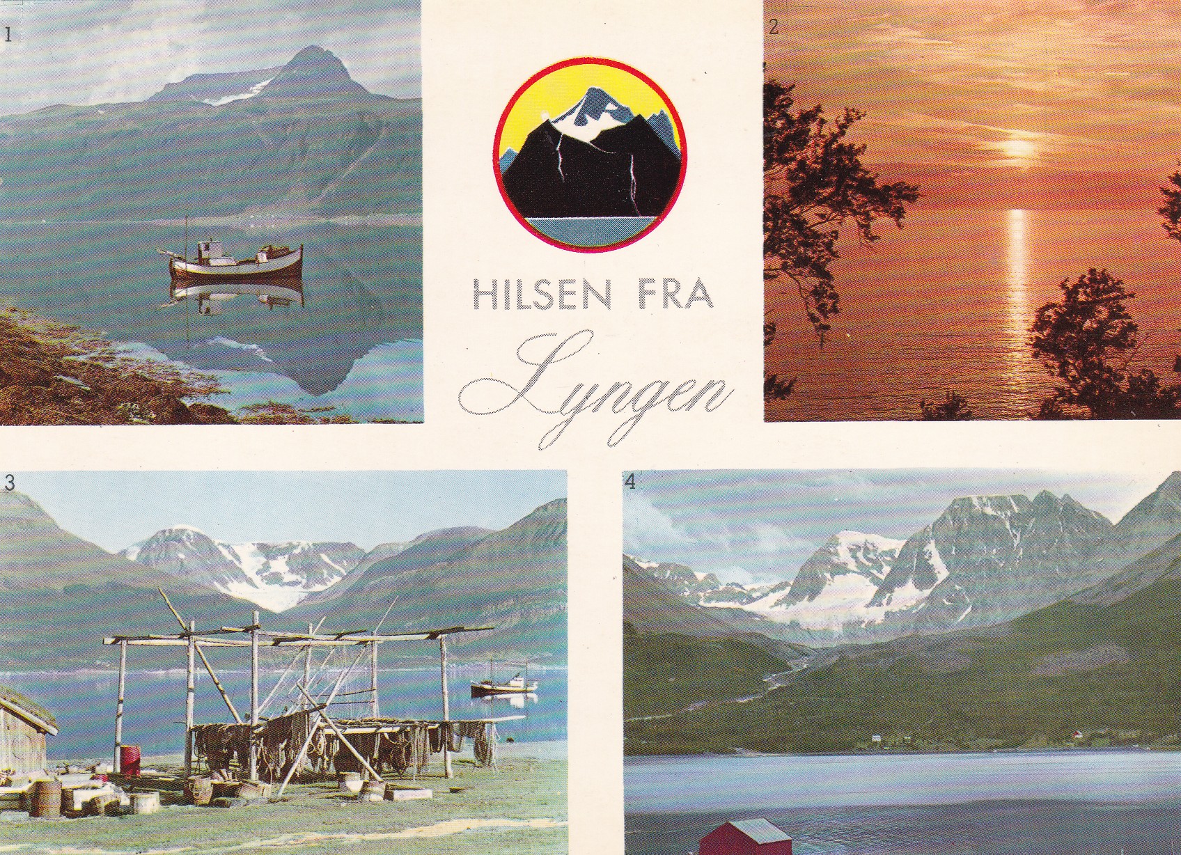 Lyngen. 4-bilders ( Aune )