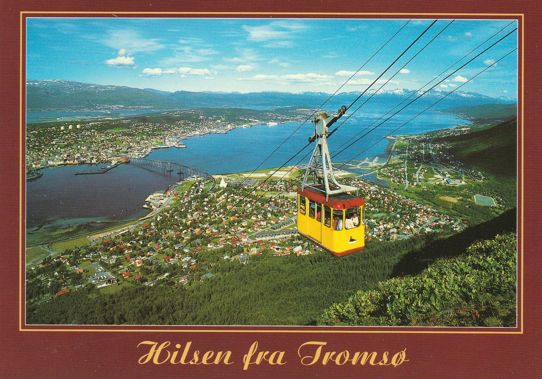 Hilsen fra Tromsø .   Aune 162000