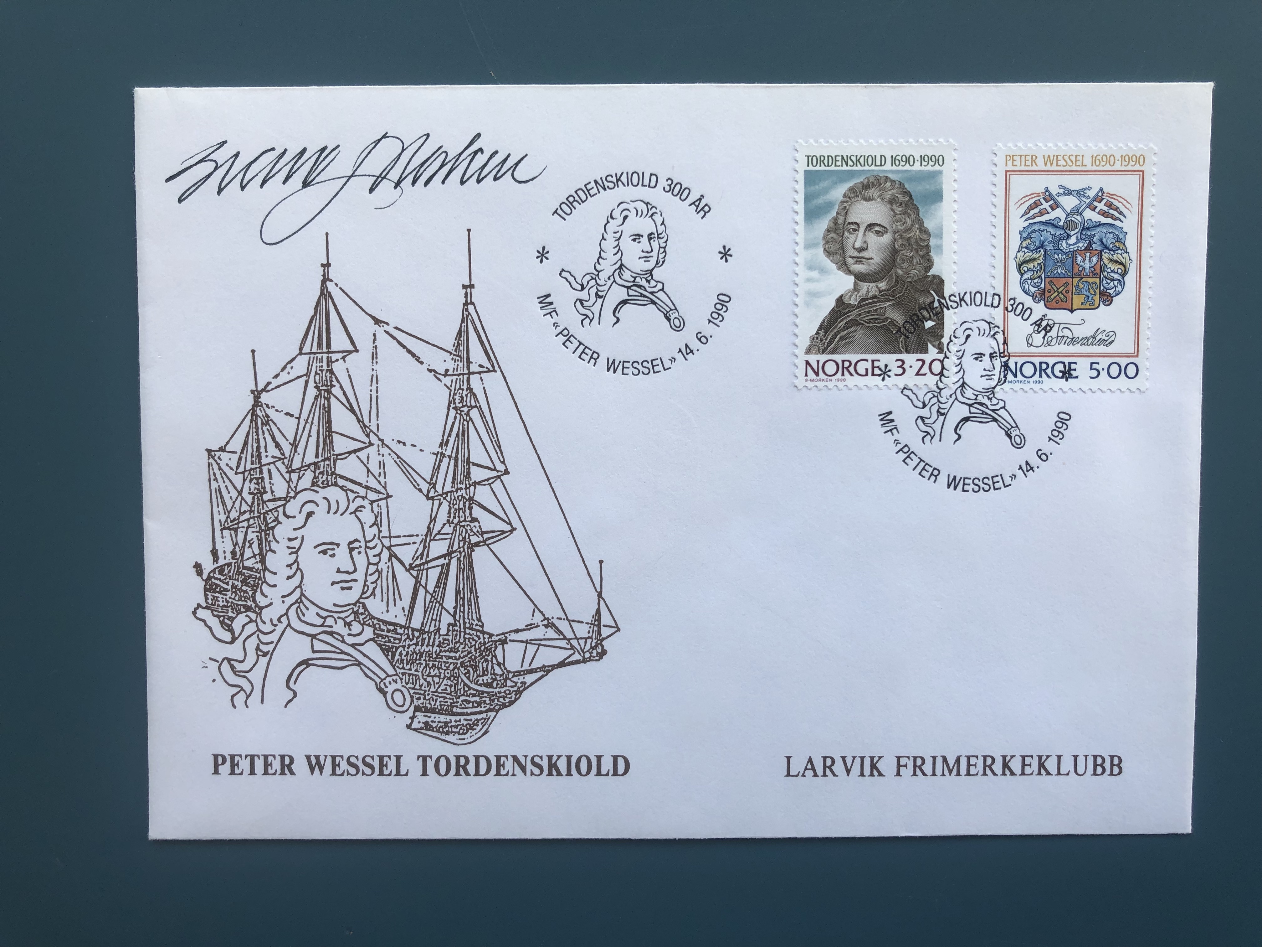 Petter Wessel - Larvik Frimerkeklubb