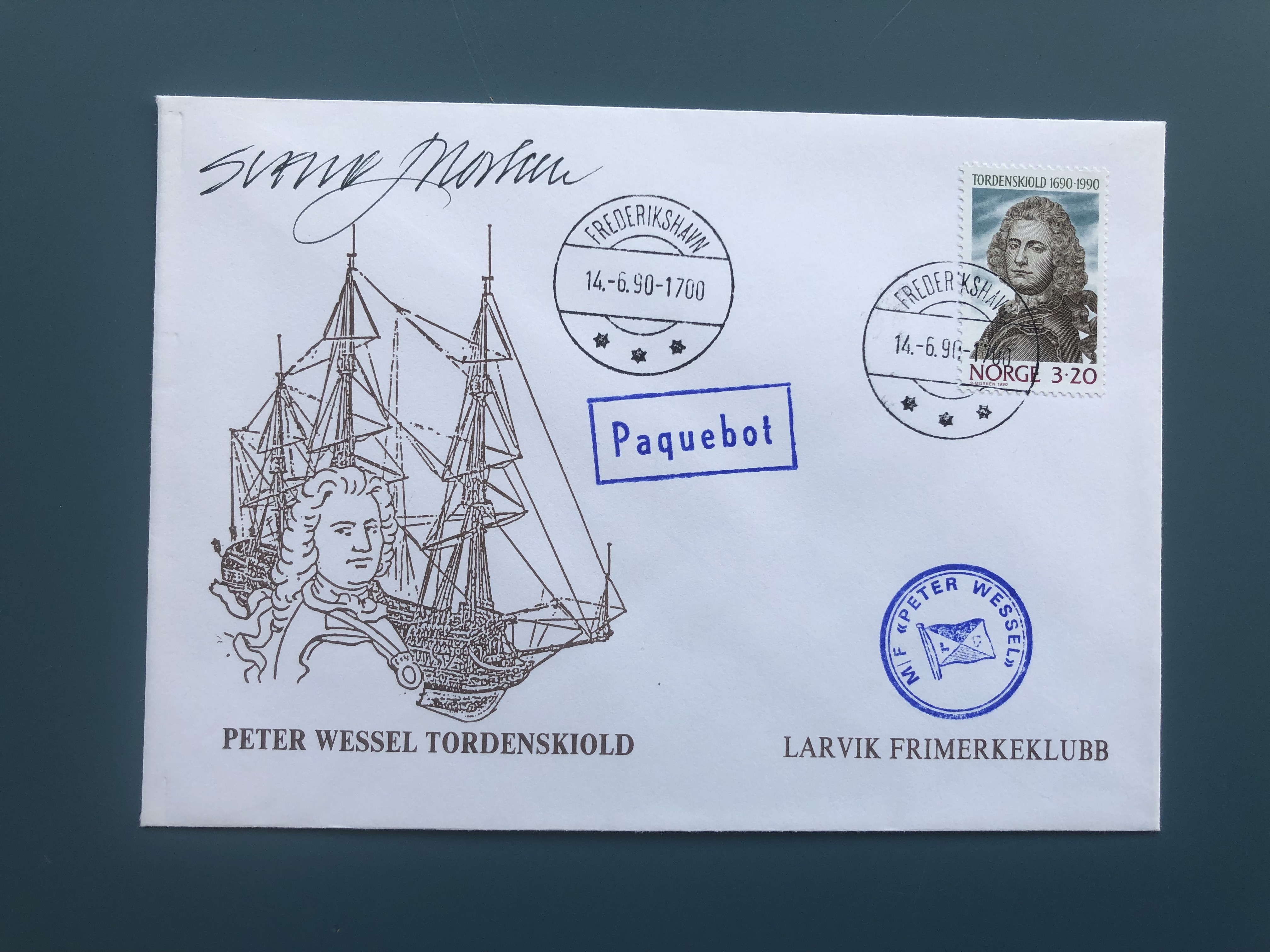 Petter Wessel - Larvik Frimerkeklubb
