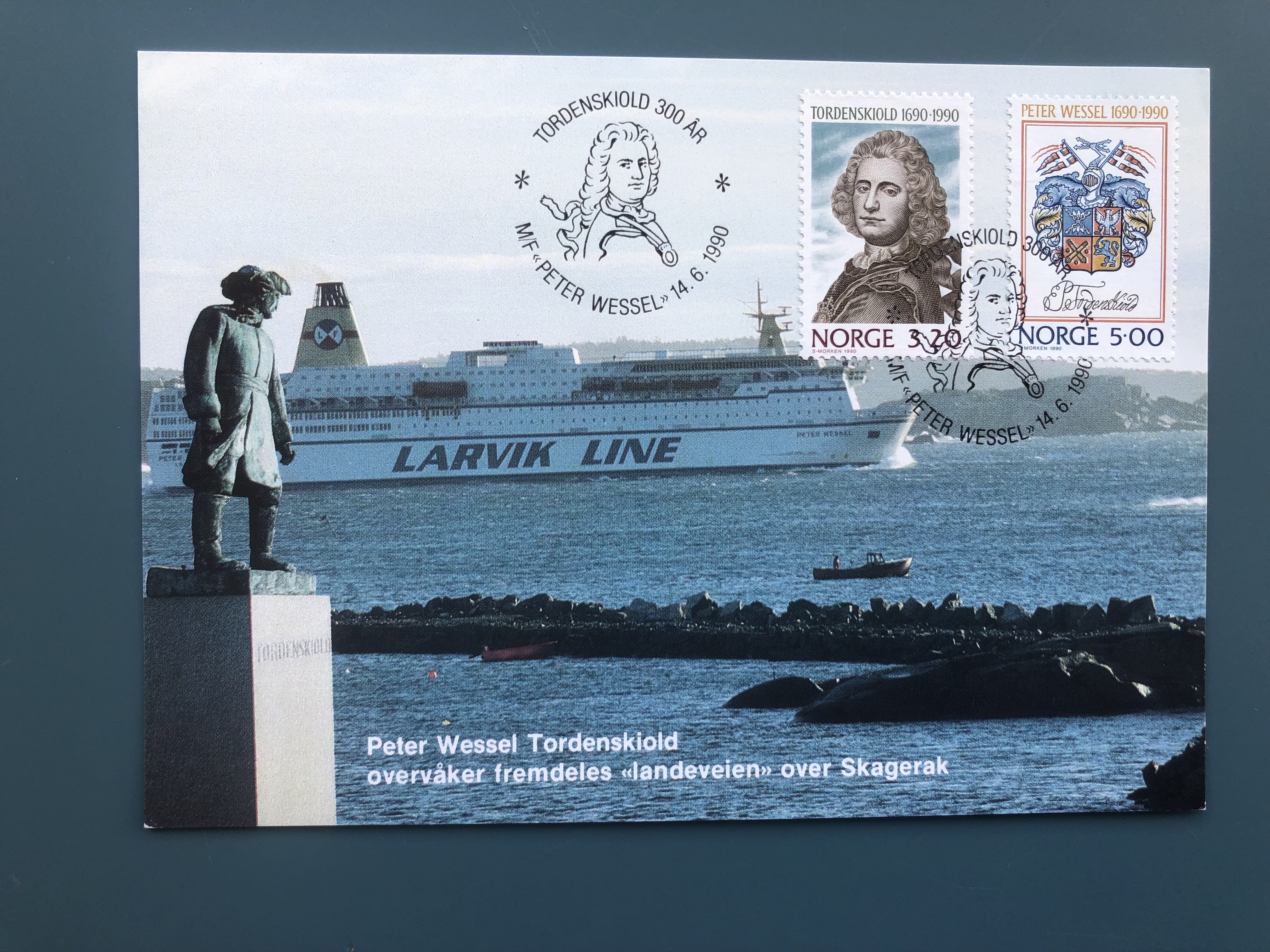 Petter Wessel - Larvik Postkontor 1990