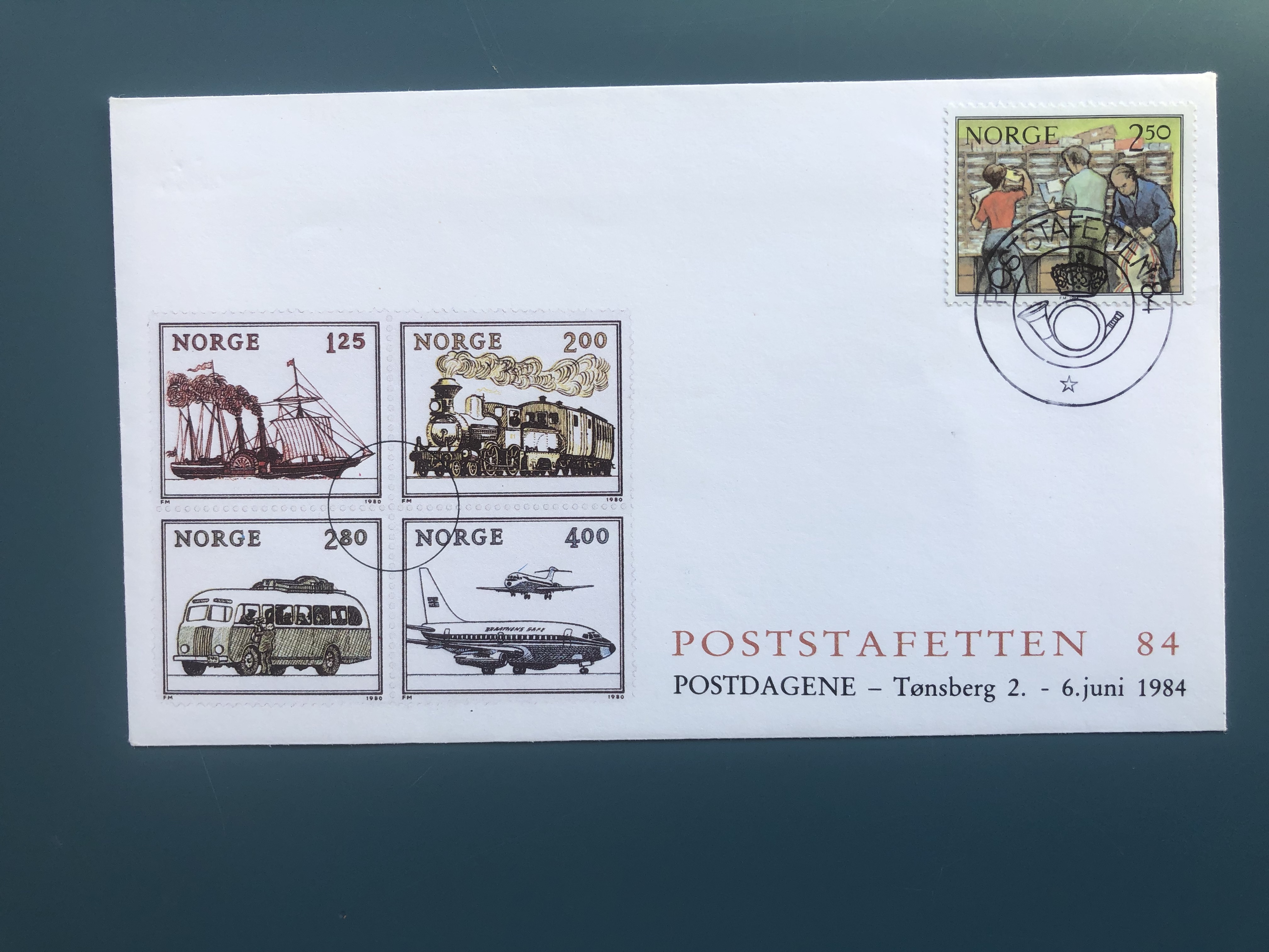 POSTSTAFETTEN 84