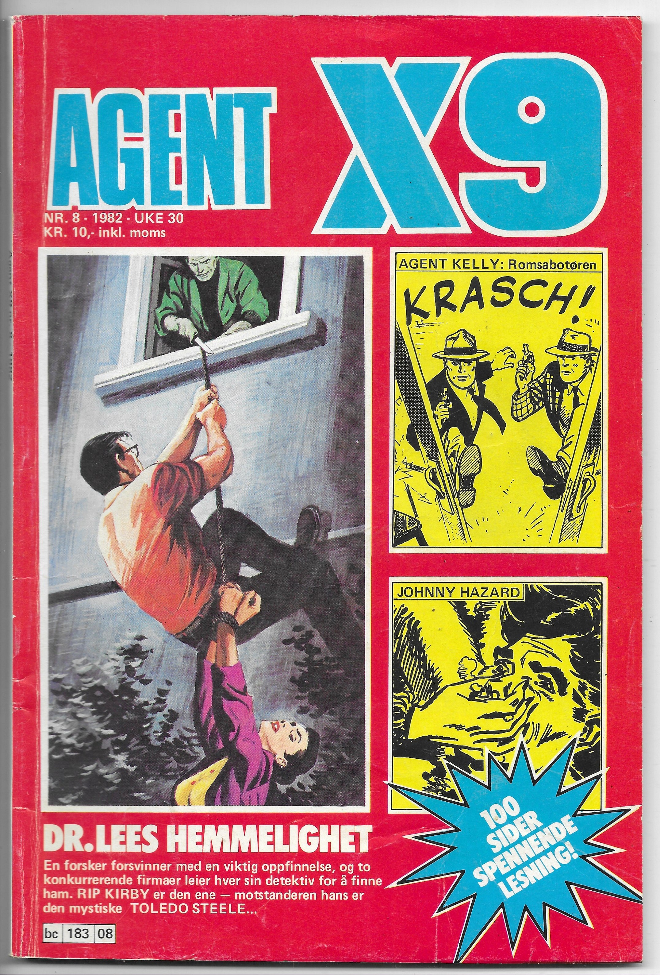 AGENT  X9  Nr.8  1982  FN