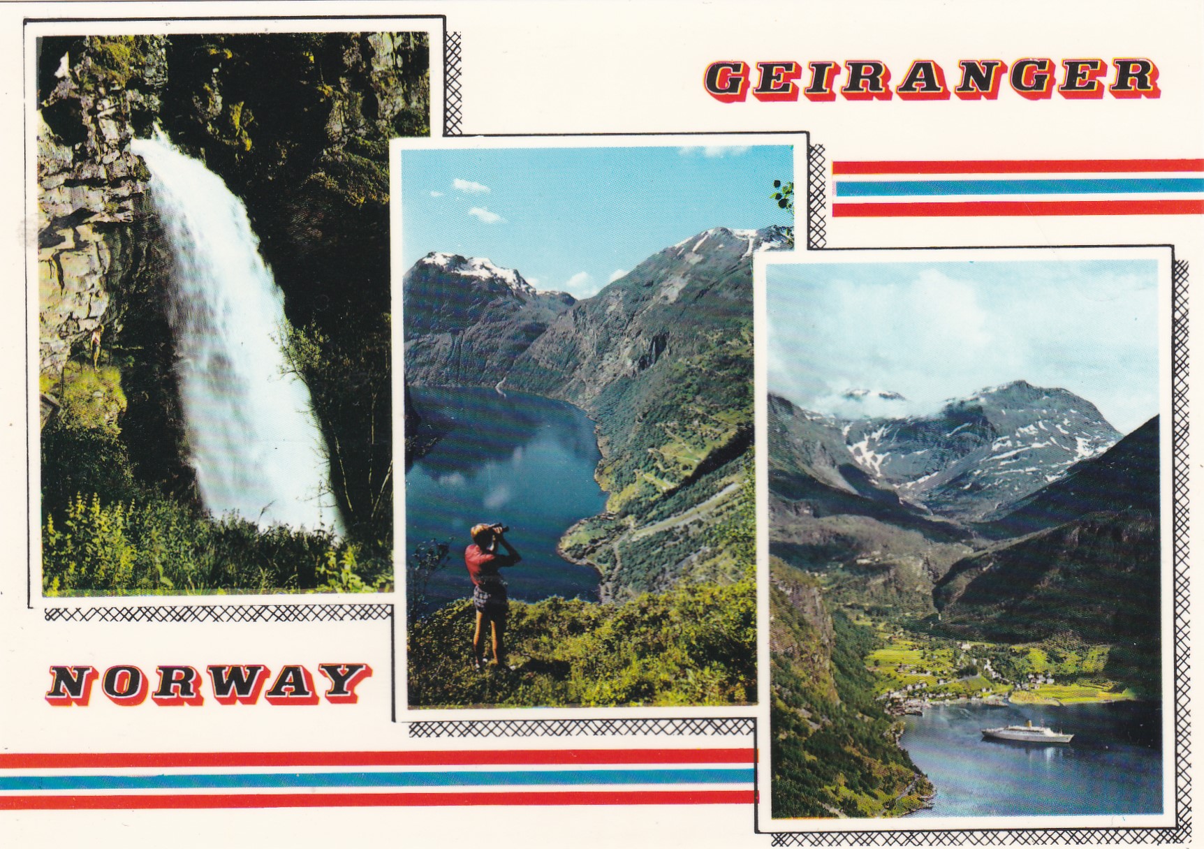 Hilsen fra Geiranger. Aune M-5079-1
