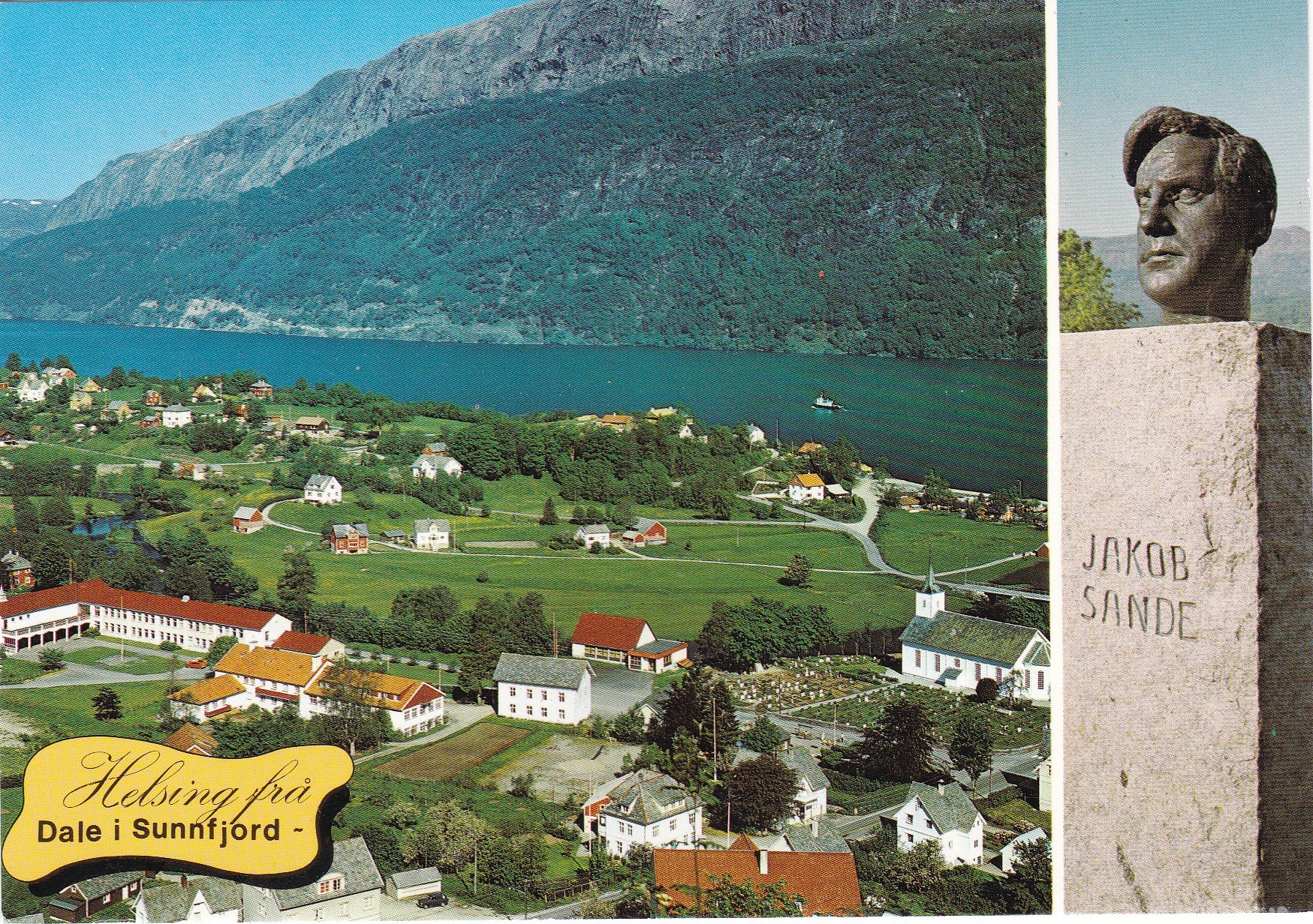 Dale i Sunnfjord, 2-bilders ( Normann N-19-4)