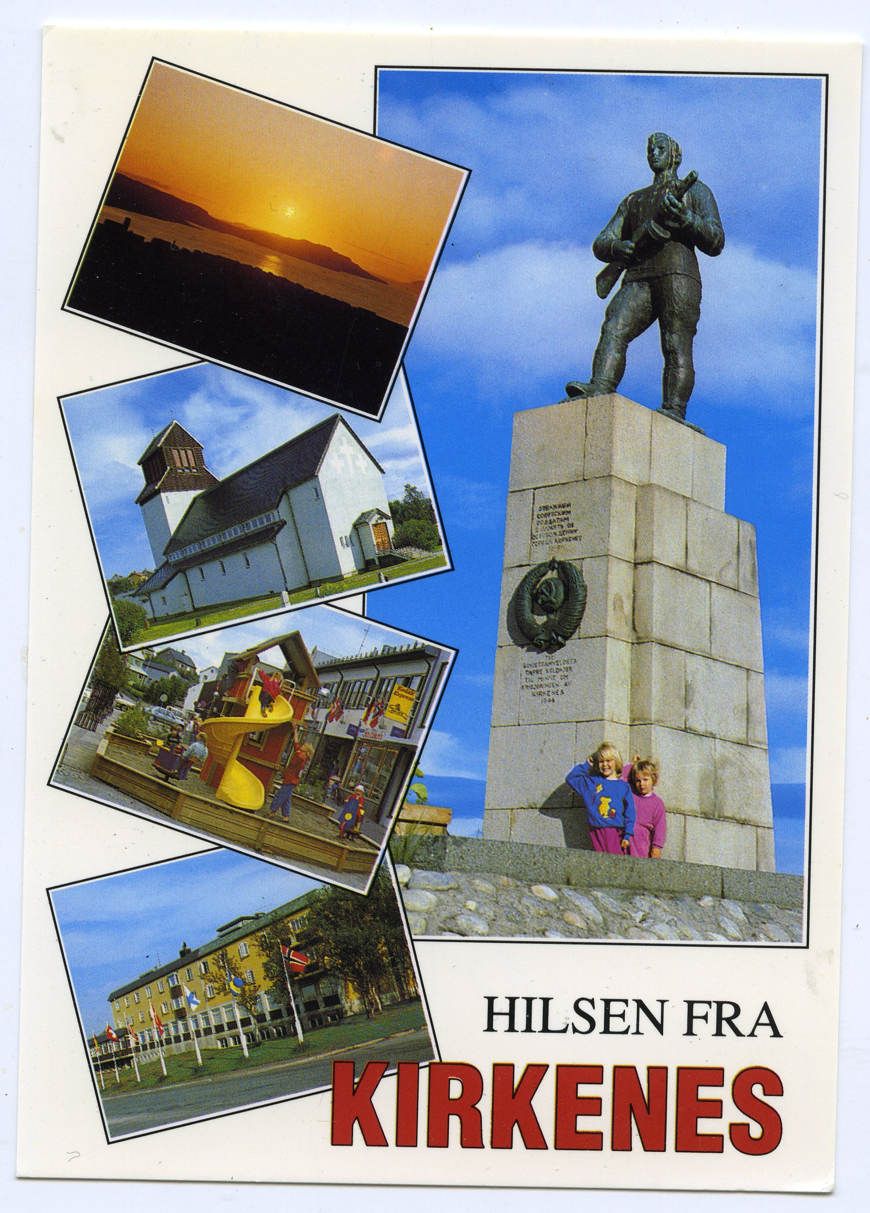 Hilsen fra Kirkenes.