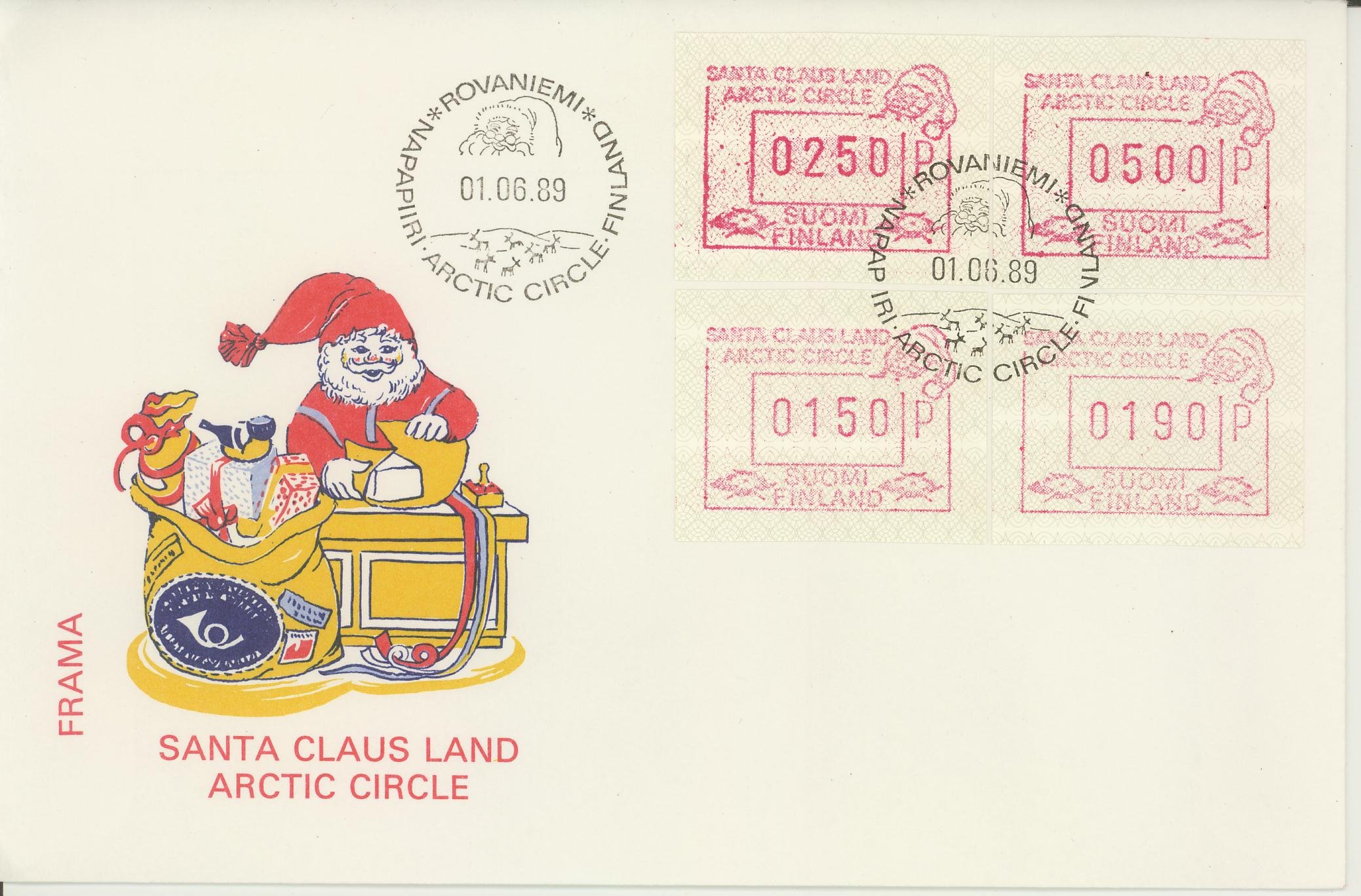 FRAMA. Fra SANTA CLAUS LAND / ARCTIC CIRCLE.