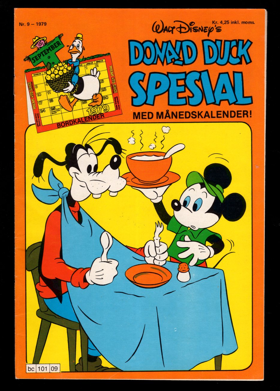 DONALD DUCK SPESIAL	1979	NR	9	*	KVALITET:	FN