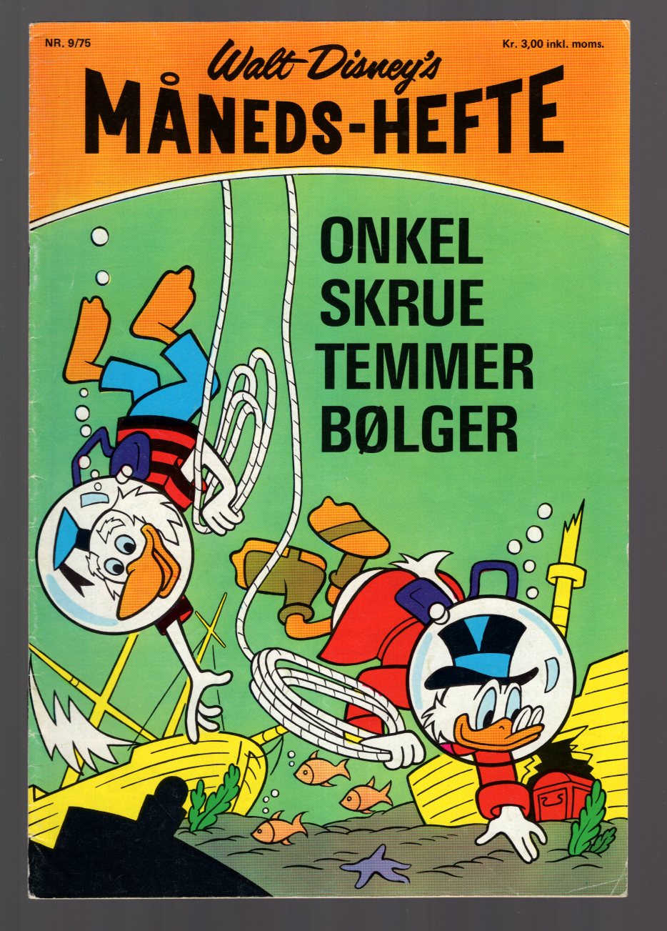 WALT DISNEY'S MÅNEDSHEFTE	1975	NR	9		KVALITET:	FN-