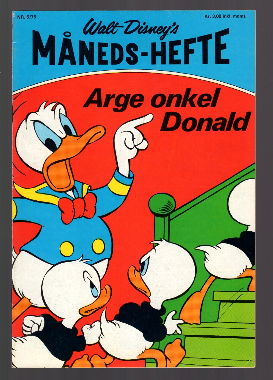 WALT DISNEY'S MÅNEDSHEFTE	1975	NR	5	##	KVALITET:	FN-