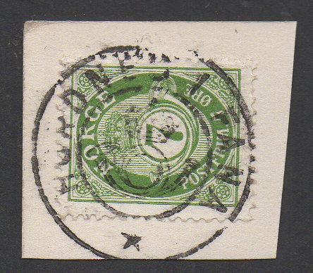 KPH Hordnes i Fana brevklipp m / nk. 119