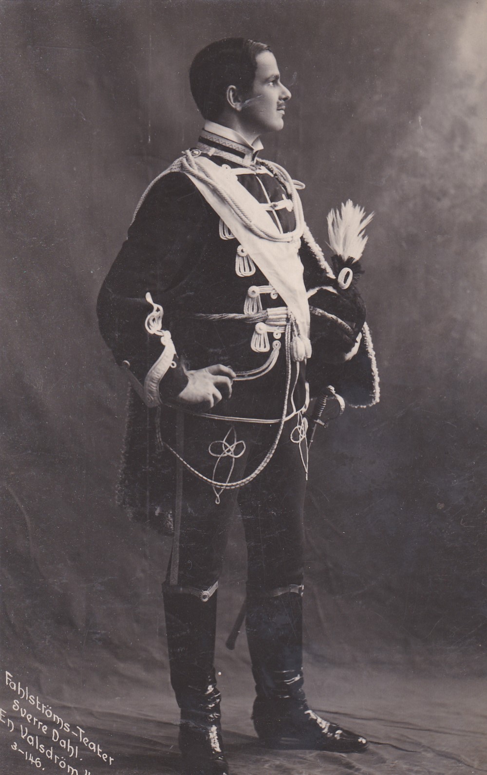 Fahlstöms teater. Sverre Dahl. En valsdröm. Småformat