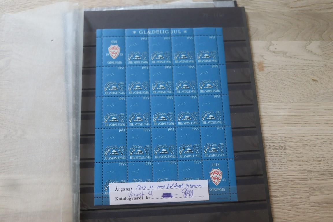 Godt postfrisk Helark - Jul i Sydslesvig 990 NOK - variant