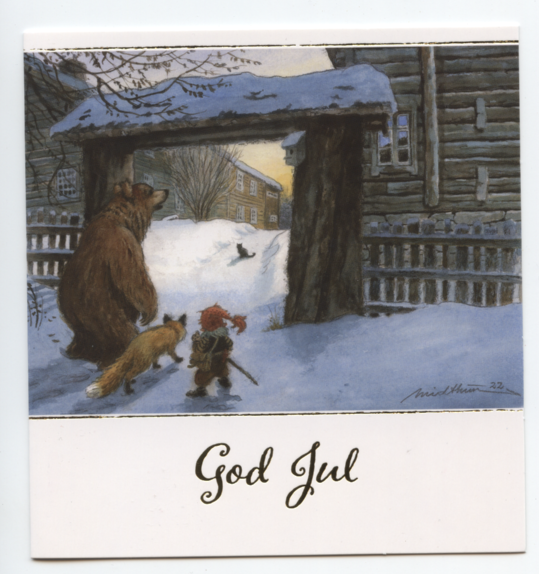 K.E.Midthun.  God Jul.  Unicef.no.