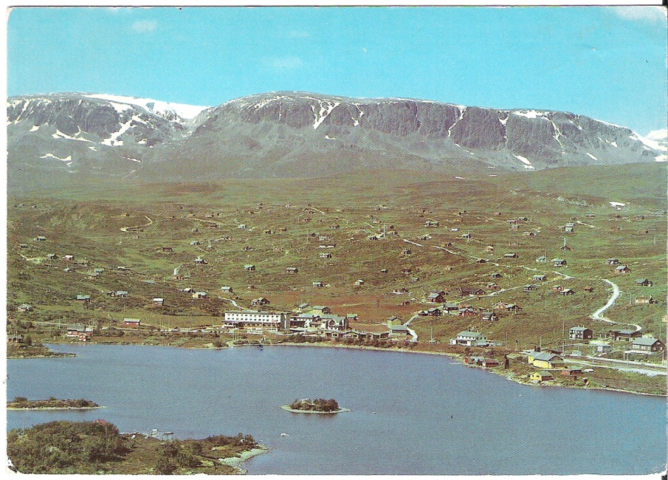 Ustaoset. Golberg's Flyfoto F-10746