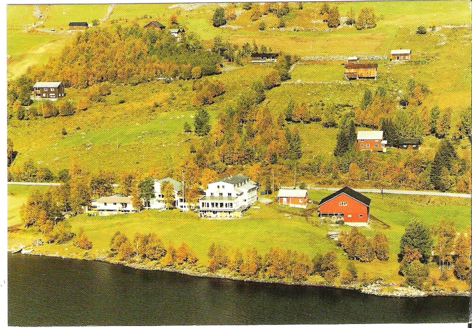 Vats Turistheim, Ål 1986. Norske Flybilder